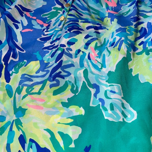 Lilly Pulitzer Elsa Silk Top - Picture 3 of 6